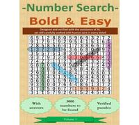 Number Search: Bold & Easy