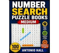 Number Search Puzzle Books: Medium (Number Search Puzzle Series)