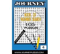 Number Search Puzzles: 105 Puzzles in large 20pt font (volume 4) (Journey Number Search Puzzles)