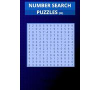 Number Search Puzzles (III): 6X9 inches, 110 pages | 54 Puzzles | Great for a gift.