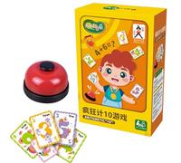 Number Sense Games, Math Game Cards - Math Game Card Challenge Number Sensitive Math Card Game - Math Card Game Sensitive to Numbers - Family Games for