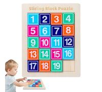 Number Slide Puzzle Game - Hand-speed Training Blocks Puzzle | Chinese Historical Figure Design Number Puzzlee Game For Boys Girls