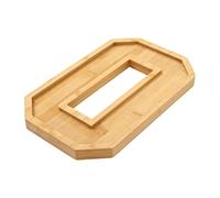 Number Snack Tray - Numbered Snack Platter, Large Reusable Serving Tray with Durable Build, Charcuterie Decor, Kitchen Tableware Accessory, Dessert and Cookie Platter for Home Bar Birthday Party