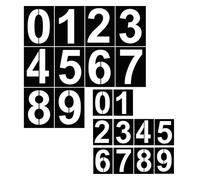 Number Stencils 2pcs Letter Alphabet Stencils Letter Sign Parking Lot House Number Template Wall Art
