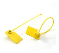 Number Tags, Plastic Anti-Tamper Seals Reusable Cable Ties Security Individual Numbers 100-1000mm Multicolor(Unique Colour,200)