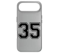 Number Thirty Five #35 Sports Team Uniform Birthday 35 Case for iPhone Air