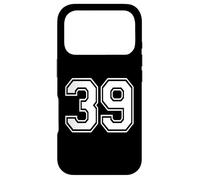 Number Thirty Nine #39 Sports Team Uniform Case for iPhone 17 Pro