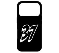 Number Thirty Seven #37 for Sports Team Uniform Event 37 Case for iPhone 17 Pro