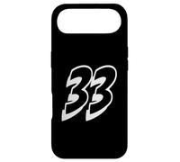 Number Thirty Three #33 for Sports Team Uniform Event 33 Case for iPhone Air