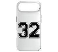 Number Thirty Two #32 Sports Team Uniform Birthday 32 Case for iPhone Air