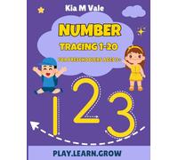 NUMBER TRACING 1-20 FOR PRESCHOOLERS AGES 3+