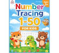 Number Tracing 1-50 for Kids