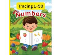Number Tracing Workbook for Kids Ages 3-5: Practice Counting 1-50 | Preschool & Kindergarten Early Learning (Little Learners Activity Series (Ages 3-6))