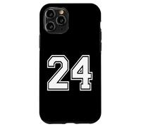 Number Twenty Four #24 Sports Team Uniform Birthday 24 Case for iPhone 11 Pro