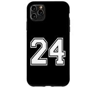 Number Twenty Four #24 Sports Team Uniform Birthday 24 Case for iPhone 11 Pro Max