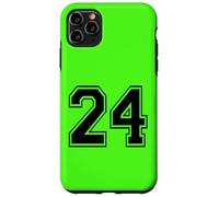 Number Twenty Four #24 Sports Team Uniform Birthday 24 Case for iPhone 11 Pro Max