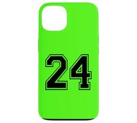 Number Twenty Four #24 Sports Team Uniform Birthday 24 Case for iPhone 13