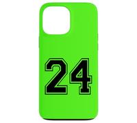 Number Twenty Four #24 Sports Team Uniform Birthday 24 Case for iPhone 13 Pro Max