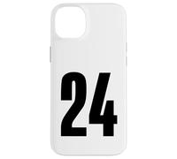 Number Twenty Four #24 Sports Team Uniform Birthday 24 Case for iPhone 14 Plus