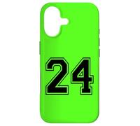 Number Twenty Four #24 Sports Team Uniform Birthday 24 Case for iPhone 17