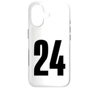 Number Twenty Four #24 Sports Team Uniform Birthday 24 Case for iPhone 17