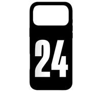 Number Twenty Four #24 Sports Team Uniform Birthday 24 Case for iPhone 17 Pro Max