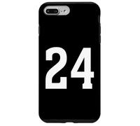 Number Twenty Four #24 Sports Team Uniform Birthday 24 Case for iPhone 7 Plus/8 Plus