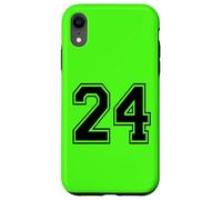 Number Twenty Four #24 Sports Team Uniform Birthday 24 Case for iPhone XR