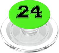 Number Twenty Four #24 Sports Team Uniform Birthday 24 PopSockets PopGrip for MagSafe