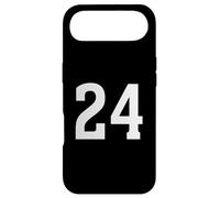 Number Twenty Four #24 Team Uniform 24 Birthday Anniversary Case for iPhone Air