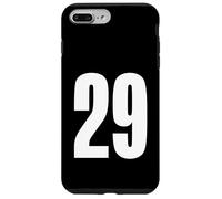Number Twenty Nine #29 Sports Team Uniform Birthday 29 Case for iPhone 7 Plus/8 Plus