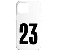 Number Twenty Three #23 Sports Team Uniform Birthday 23 Case for iPhone 16 Pro Max