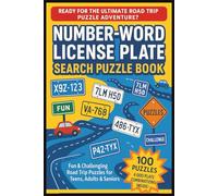 Number-Word License Plate Search Puzzle Bok For Teens, Adults & Seniors: 100 Puzzles, 4000 Number & Letter Combinations to Search | Highway Hunt ... More | Gift For Christmas, Birthday & Holiday