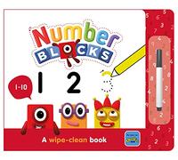 Numberblocks 1-10: A Wipe-Clean Book and Pen - Learn to Write Numbers for Preschool Ages 3-6 (Numberblock Wipe Clean Titles)