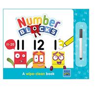 Numberblocks 11-20: A Wipe-Clean Book Engaging Activities for Ages 3-6 with Free Pen! (Numberblock Wipe Clean Titles)