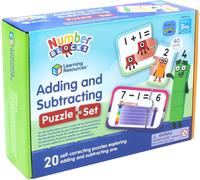 Numberblocks Adding and Subtracting Puzzle Set, Multi