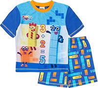 Numberblocks Boys Short Pyjamas Pjs Ages 3 to 7 Years Old