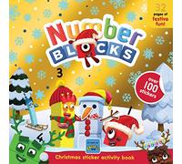 Numberblocks Christmas Sticker Activity Book - Quizzes, Puzzles, Fun Games for Preschool Age 3-6 (Numberblock Sticker Books)