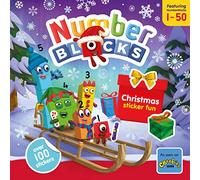 Numberblocks Christmas Sticker Fun: Official Sticker Activity Book With Over 100 Stickers! The Perfect Gift of Numberblocks Fans (Numberblock Sticker Books)