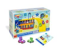 Learning Resources Numberblocks Counting Car Garage, Ages 3+, Numberblocks Toys, Interactive Garage Playset with Sounds, Maths Learning Fun, Includes 2 Mini Vehicles