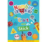 Numberblocks Cut and Stick book