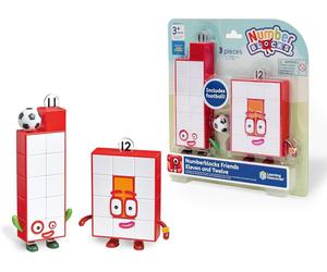 Numberblocks Eleven and Twelve Figure Pack Counting Toy Ages 3 Plus