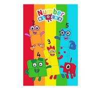 Numberblocks Fleece Rainbow Blanket | Size: Crib Numberblocks Multicolor Crib