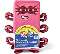Numberblocks Octoblock Plush Sing A Long Superhero Eight Character