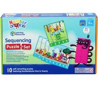 Learning Resources Numberblocks Sequencing Puzzle Set Ages 3+ | Make Number Learning More Fun With Sequencing Puzzles That Build Number Order And Problem-Solving Skills