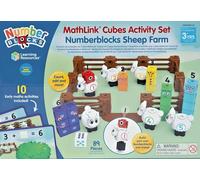 Numberblocks Sheep Farm Mathlink Cubes Education Mathematics Activity Set