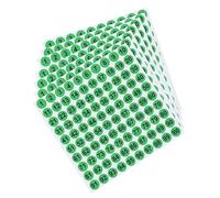 Numbered Adhesive Labels - Storage Organizing Sticker | Adhesive Decal Tear-Resistant Round 1 to 100 | 7x Consecutive Number Stickers | For Tool Box