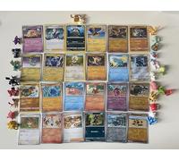 Numbered Card Packs/Cards Advent Calendar 2025 - 24 Bags with Holo Cards & Many Trading Cards - Gift for Children & Fans (German Cards)