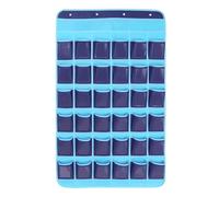 Numbered Classroom Pocket Chart, Cell Phone Holder Classroom 18 Hanging Pocket Organizer, Small Items Miscellaneous Closet Organiser, Large Capacity, Non-woven Fabric