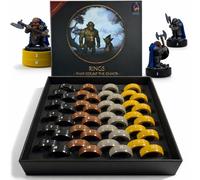 Numbered DND Status Rings. Distinguish Identical Minis, Indicate Large Groups, Track Spell Durations and Status Effects, or use as Initiative Tracker. Accessories for Dungeon and Dragons 5e and 2024.